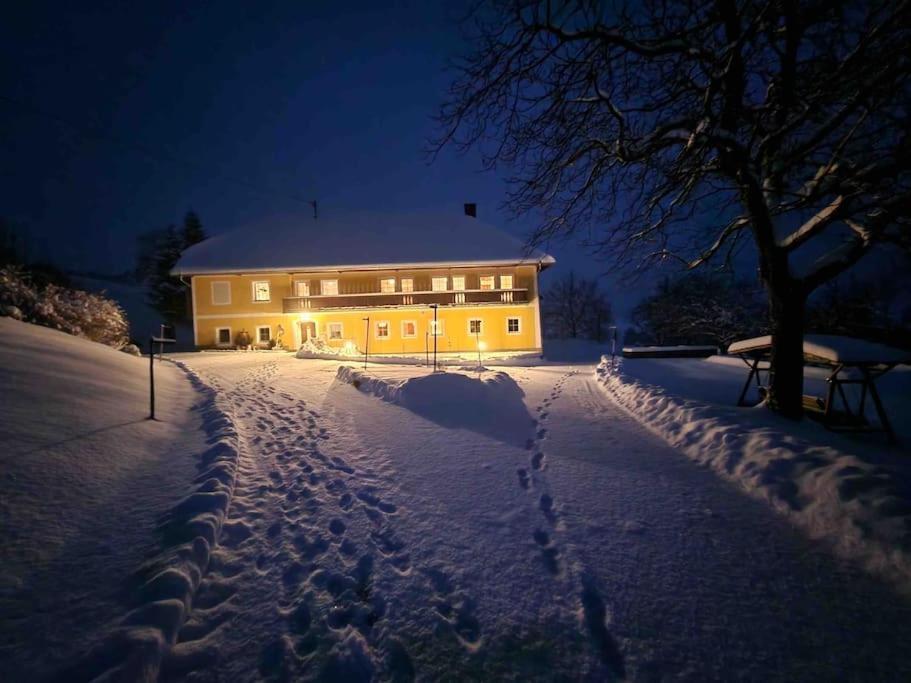 Ferienhof Am Landsberg Obergrünburg Exterior foto